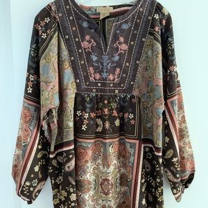 Women’s Brown Tunic Top